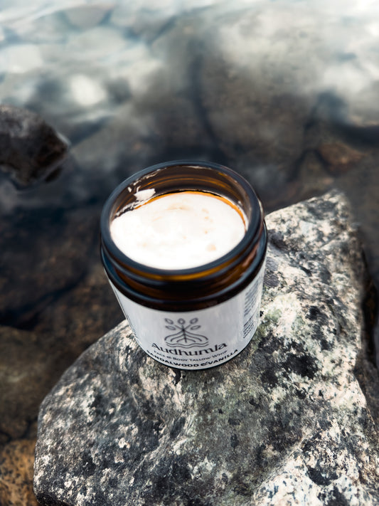 Sandalwood & Vanilla - Face & Body Tallow Whip 4 oz