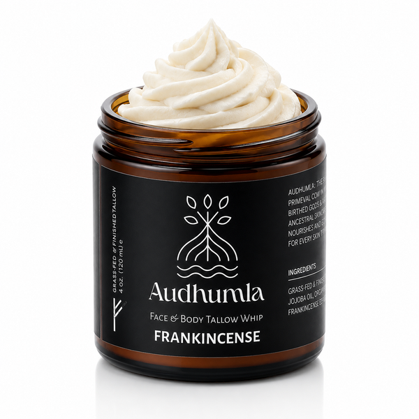 Frankincense - Face & Body Tallow Whip 4 oz