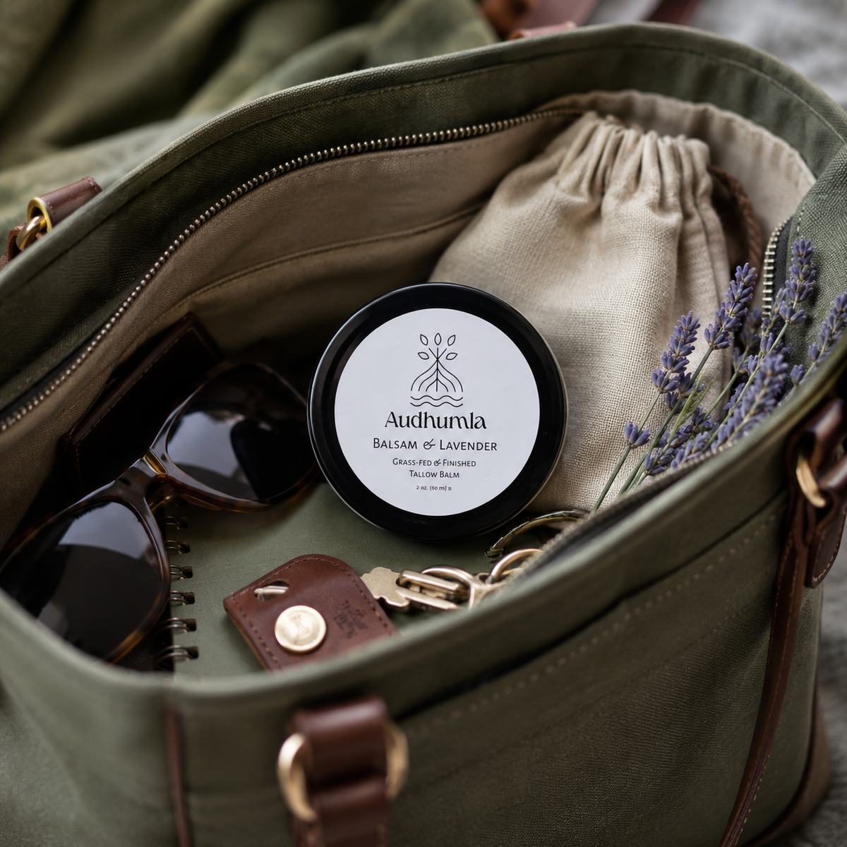Audhumla balms on the go