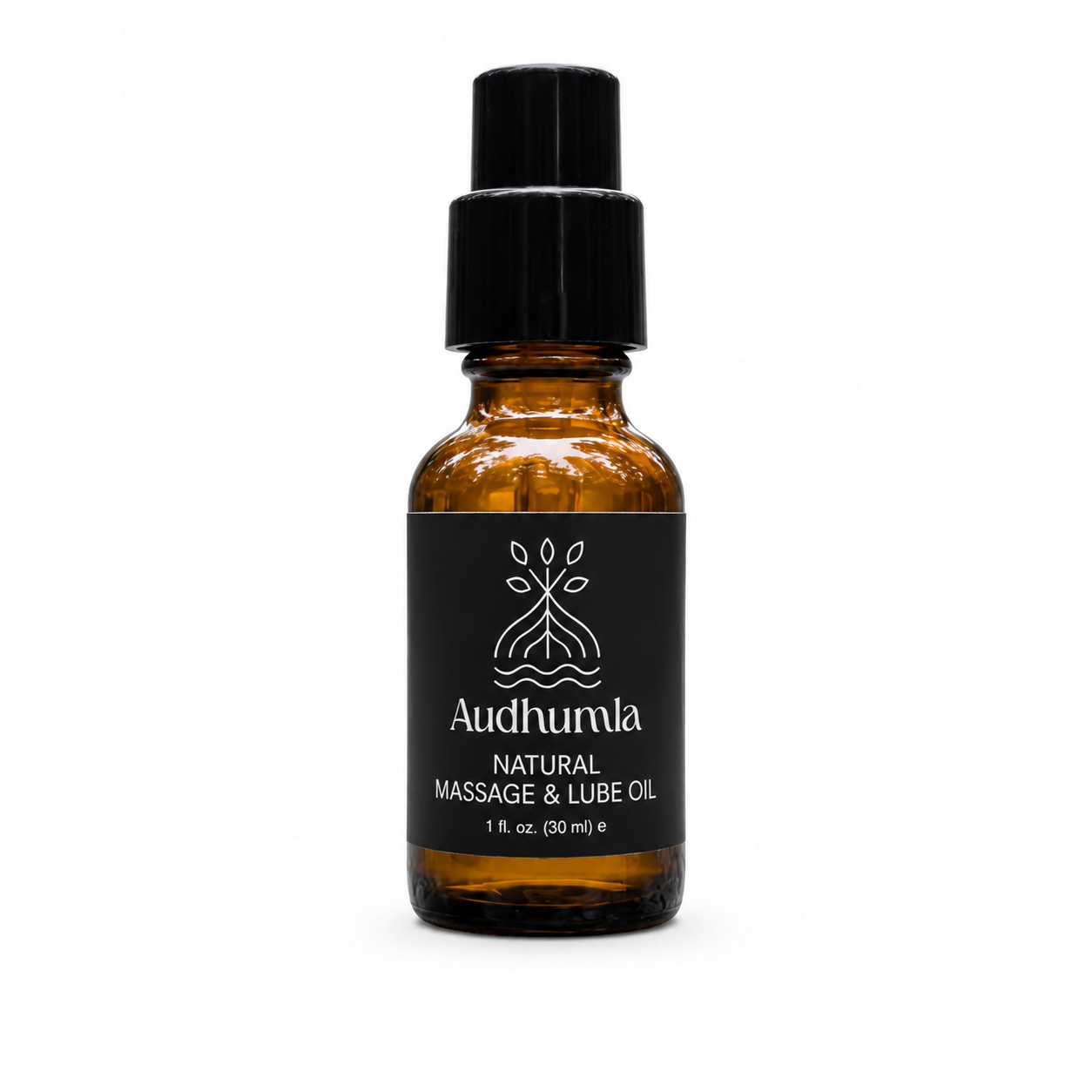 Natural Massage & Lube Oil 1 oz