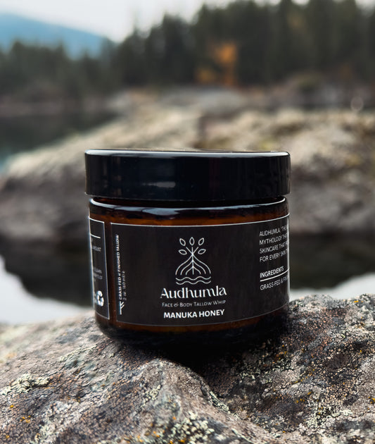 Manuka Honey - Face & Body Tallow Whip 2 oz