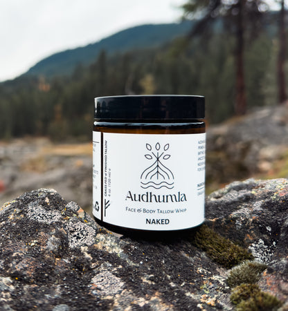 Naked - Face & Body Tallow Whip 4 oz
