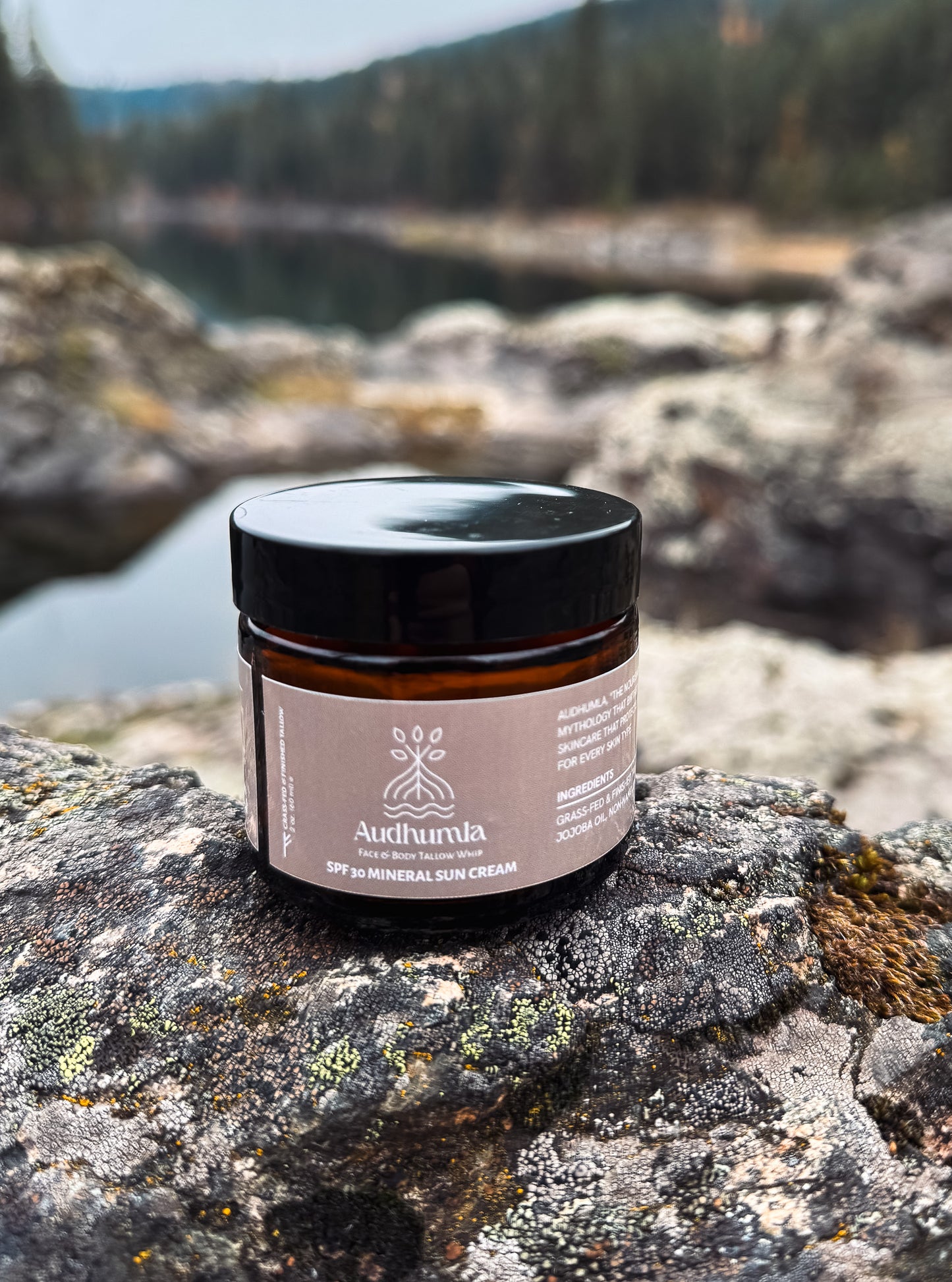 SPF 30 Mineral Sun Cream - Face & Body Tallow Whip 2 oz