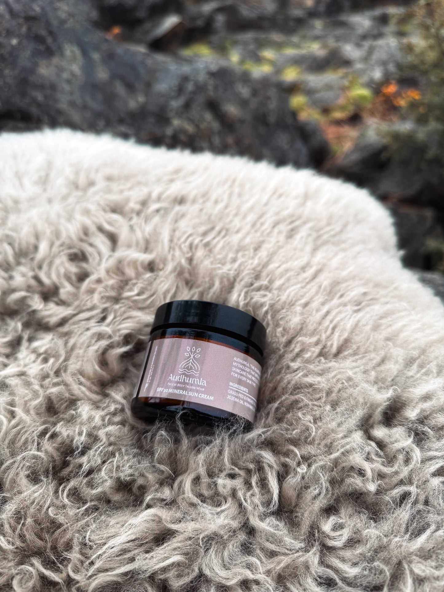 SPF 30 Mineral Sun Cream - Face & Body Tallow Whip 2 oz