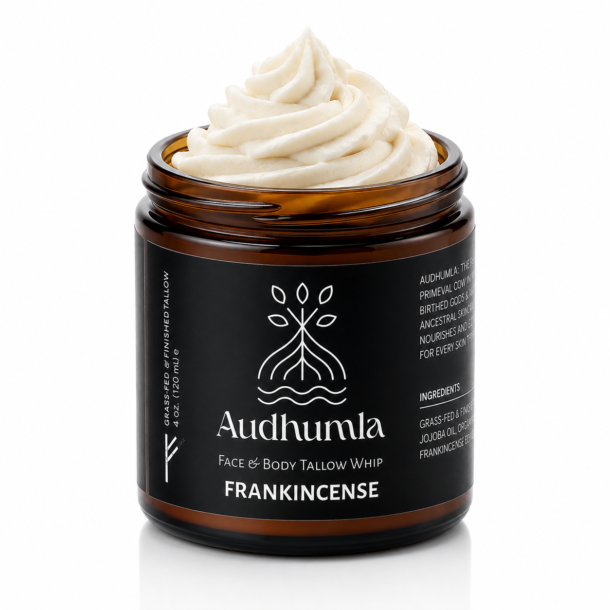 Frankincense - Face & Body Tallow Whip 4 oz