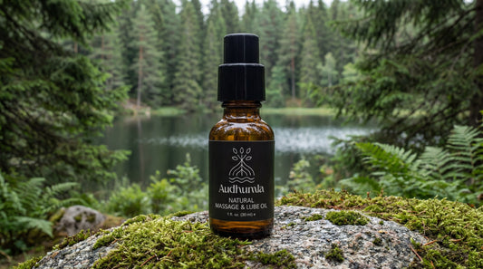 Natural Massage & Lube Oil 1 oz