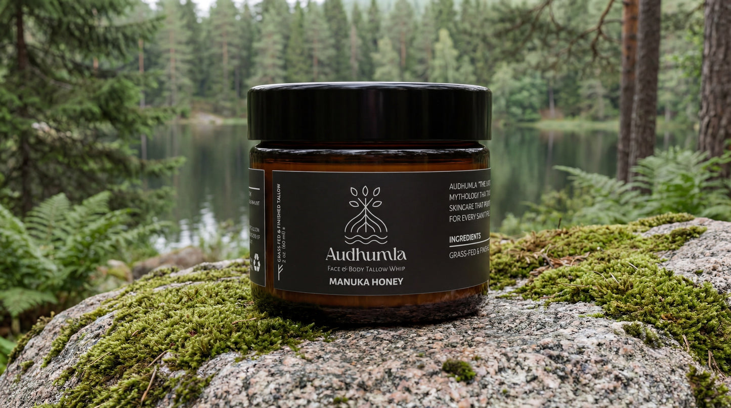 Manuka Honey - Face & Body Tallow Whip 2 oz